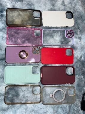 Assorted Phone Cases Bundle - Multiple Colors